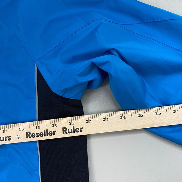 2117 of Sweden Jacket Men Large Blue Windbreaker Lightweight Full Zip Activewear - Picture 11 of 16